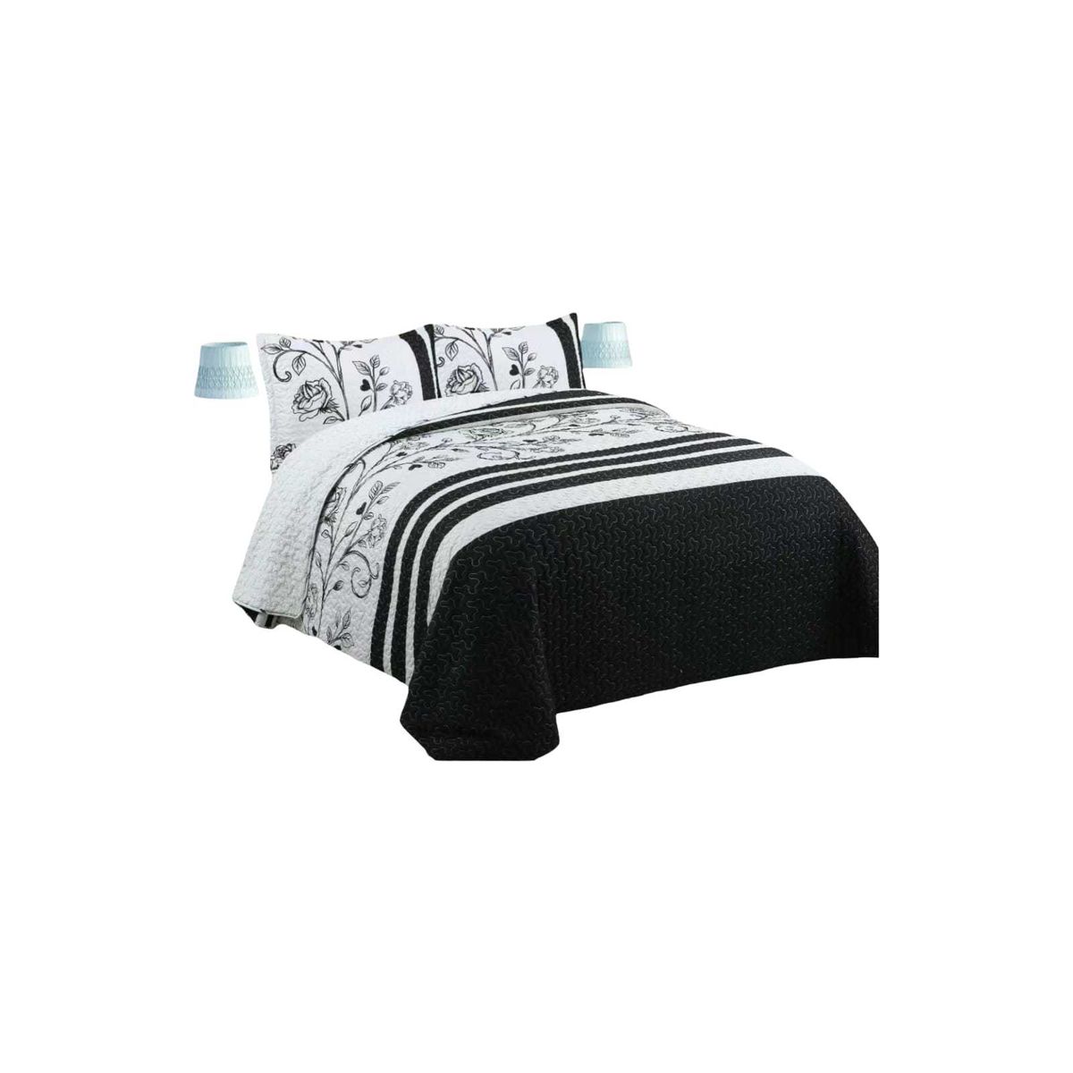 GENERICO - CUBRECAMA QUILT CON CHIPORRO KING N32