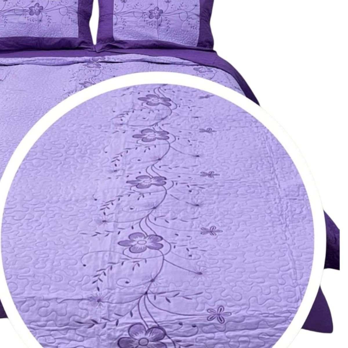 GENERICO - CUBRECAMA QUILT DE VERANO PLAZA Y MEDIA 180x230cm V8