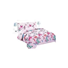 GENERICO - CUBRECAMA QUILT DE VERANO PLAZA Y MEDIA 180x230cm V10