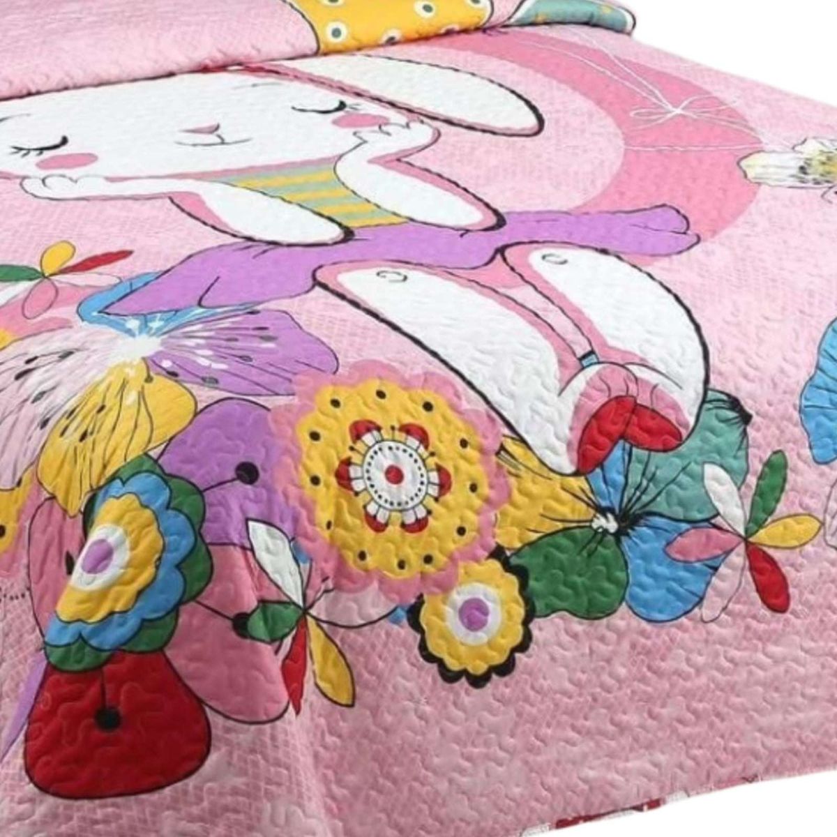 GENERICO - CUBRECAMA QUILT DE VERANO PLAZA Y MEDIA 180x230cm V13