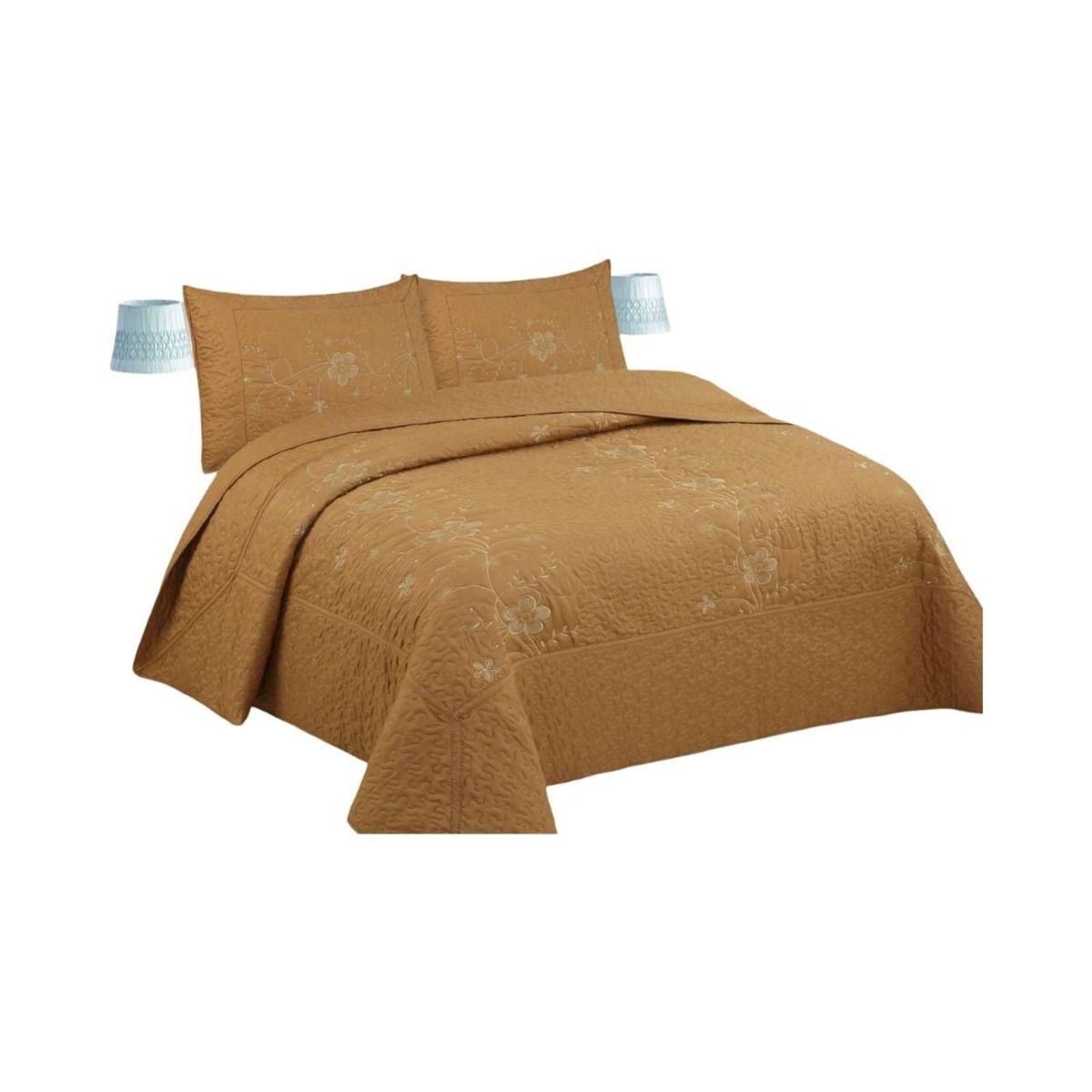 GENERICO - CUBRECAMA QUILT DE VERANO PLAZA Y MEDIA 180x230cm V22