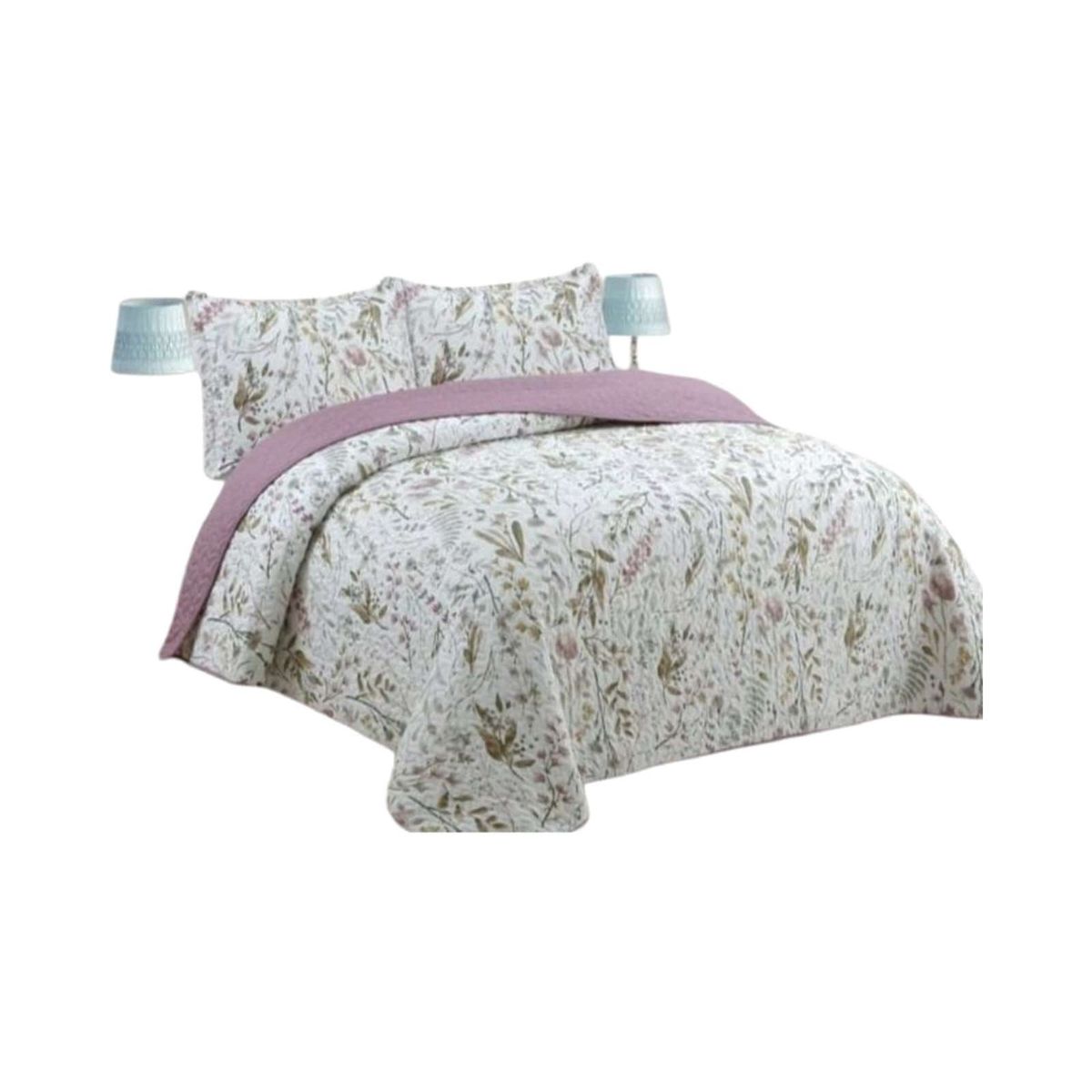 GENERICO - CUBRECAMA QUILT DE VERANO PLAZA Y MEDIA 180x230cm V29