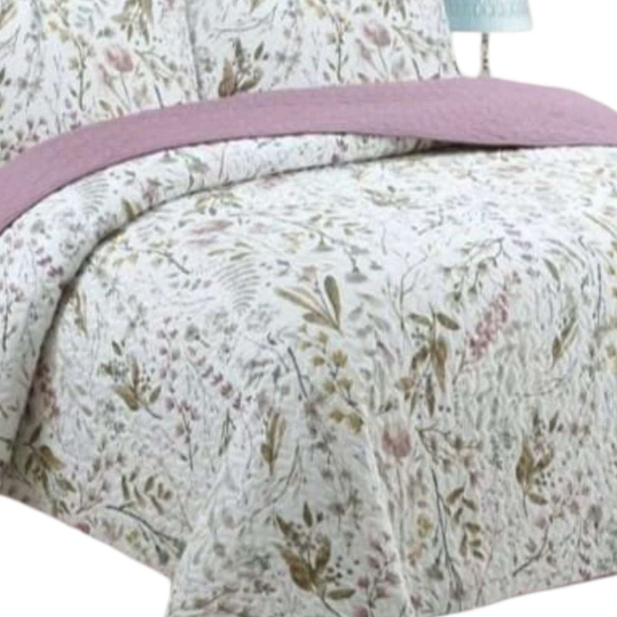 GENERICO - CUBRECAMA QUILT DE VERANO PLAZA Y MEDIA 180x230cm V29