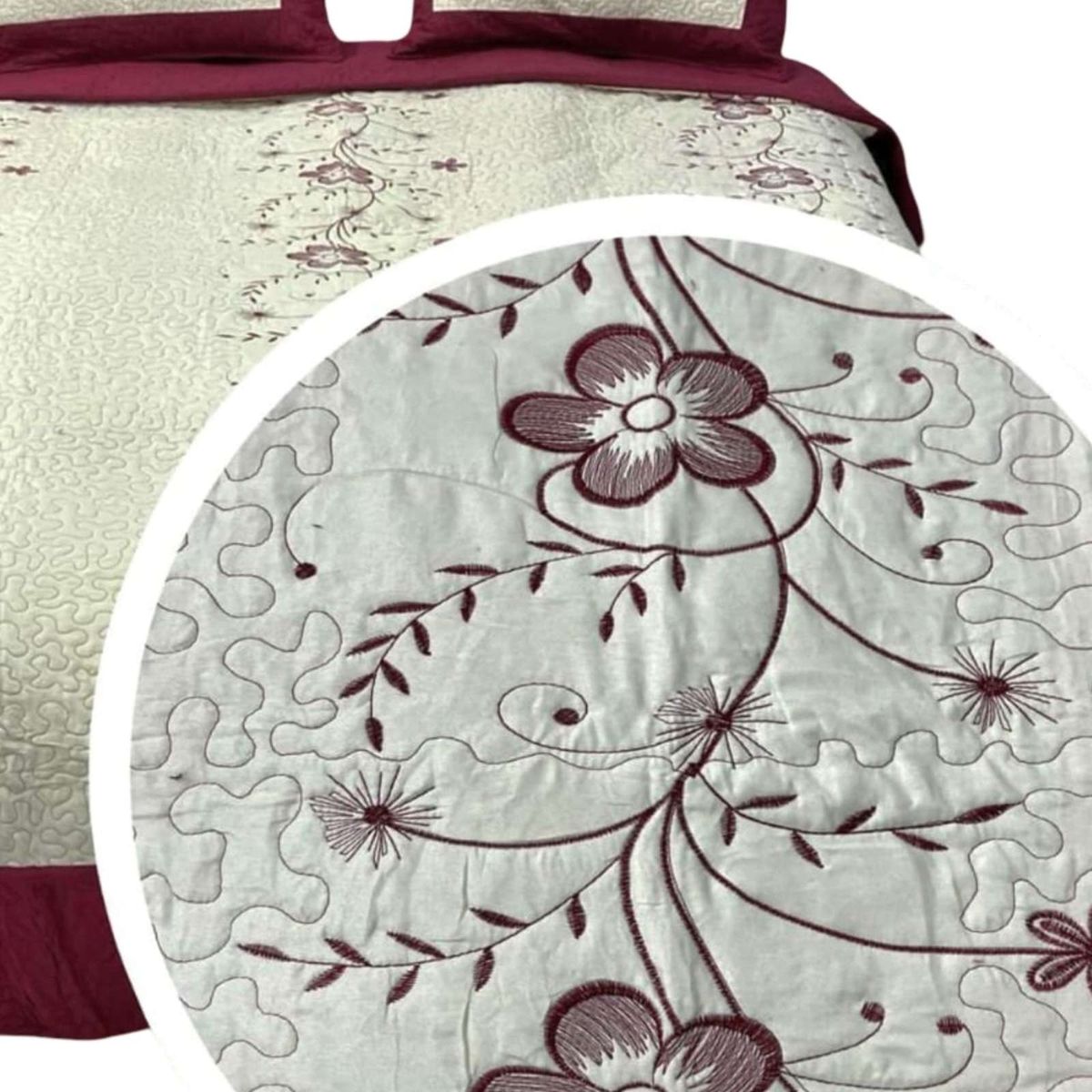 GENERICO - CUBRECAMA QUILT DE VERANO PLAZA Y MEDIA 180x230cm V33