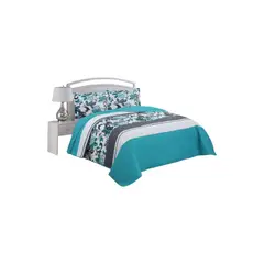 GENERICO - CUBRECAMA QUILT DE VERANO 2 PLAZAS 230x250cm D24