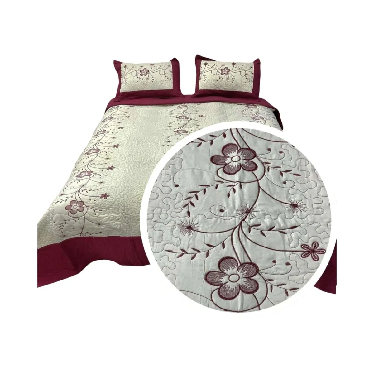 GENERICO - CUBRECAMA QUILT DE VERANO KING-SUPER KING 250x270cm.