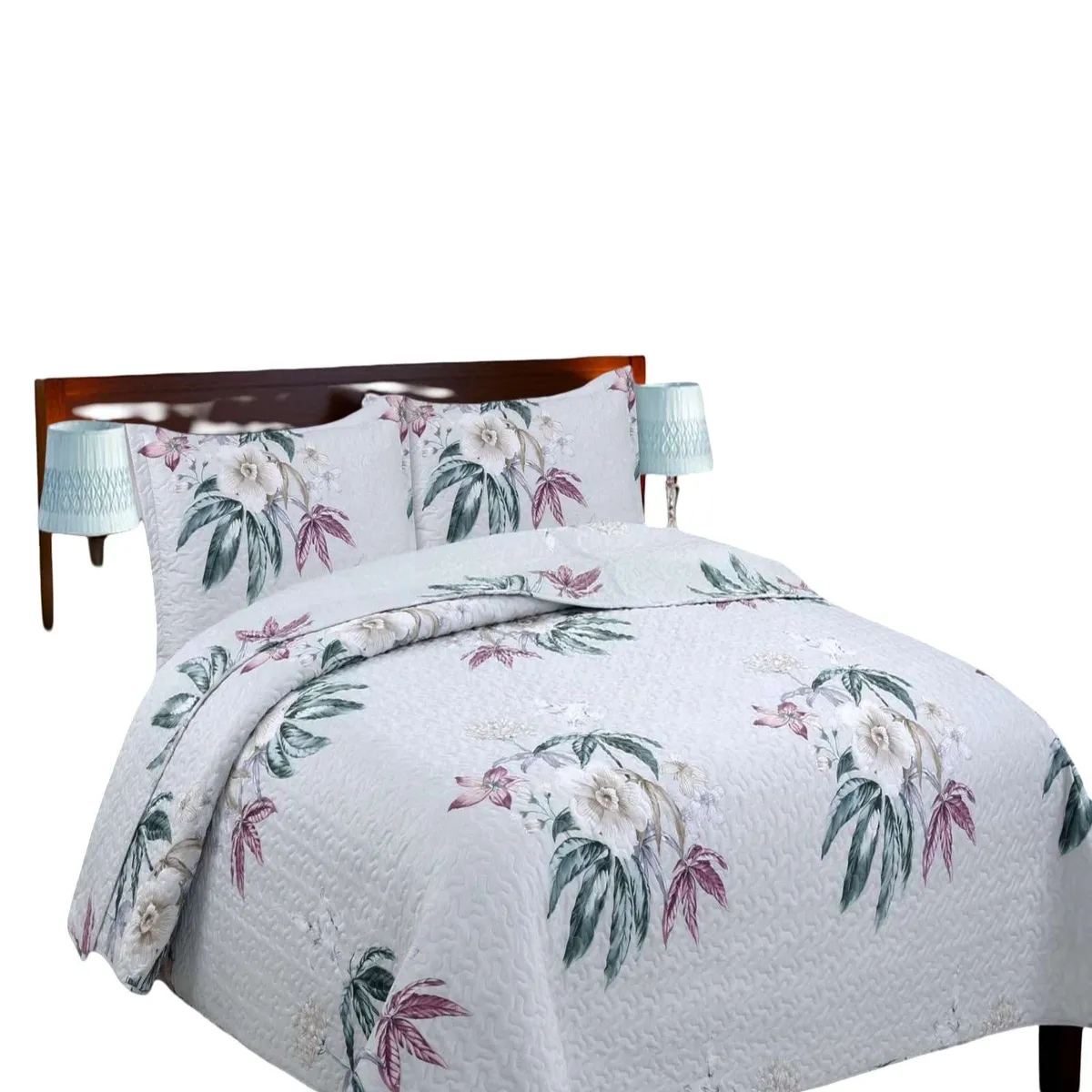 GENERICO - CUBRECAMA QUILT DE VERANO KING-SUPER KING 250x270cm