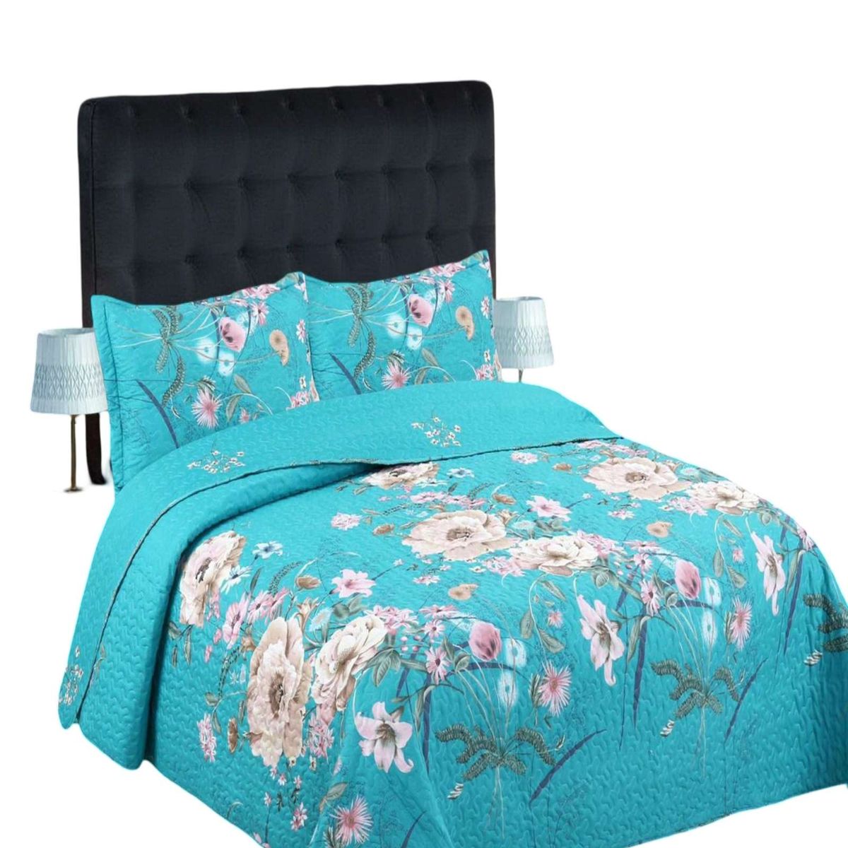 GENERICO - CUBRECAMA QUILT DE VERANO KING-SUPER KING 250x270cm