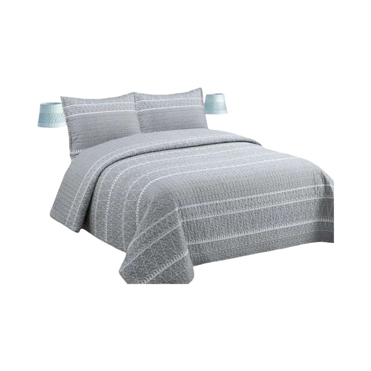 GENERICO - CUBRECAMA QUILT DE VERANO KING-SUPER KING 250x270cm