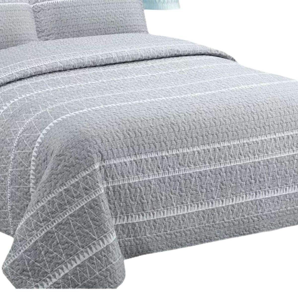 GENERICO - CUBRECAMA QUILT DE VERANO KING-SUPER KING 250x270cm