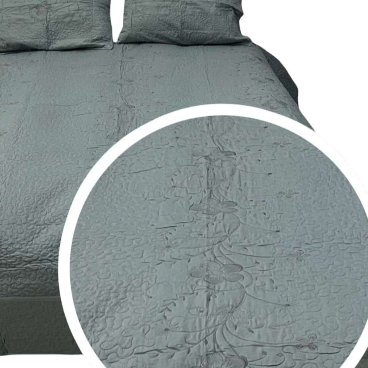 GENERICO - CUBRECAMA QUILT DE VERANO KING-SUPER KING 250x270cm