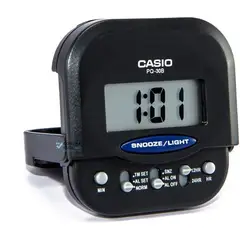 CASIO - Reloj Despertador Unisex PQ-30B-1