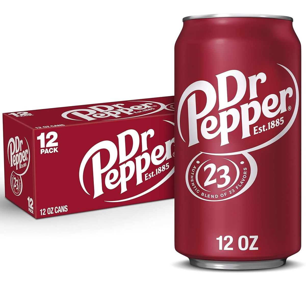 DR PEPPER - Bebidas Lata Dr. Pepper 12 un x 355 ml