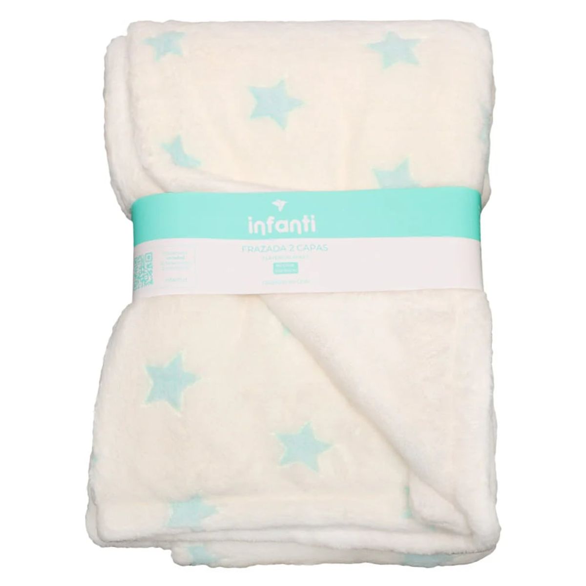 INFANTI - Frazada Cuna Fleece Verde INFANTI