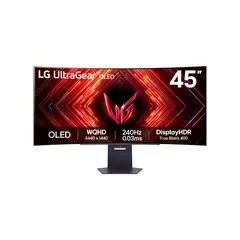 LG - Monitor gaming curvo OLED UltraGear™ de 45” - 800R DisplayHDR True Black 400 240 Hz 003 ms GtG