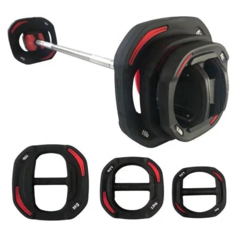 IBIKES - Smartbar Cocodrilo Ajustable Hasta 20Kg Bodypump