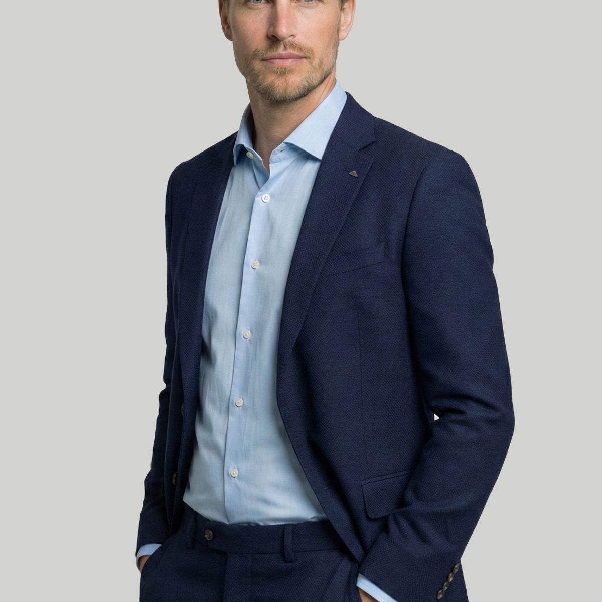 NEW MAN - Blazer Cierto Navy New Man