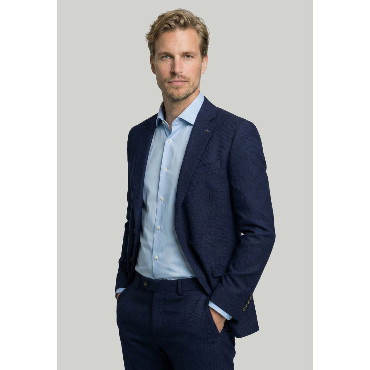 NEW MAN - Blazer Cierto Navy New Man