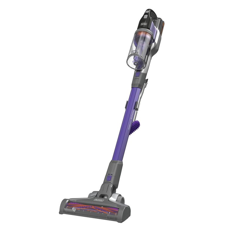 BLACK+DECKER Aspiradora vertical para mascota 20V POWERSERIES