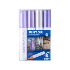 PILOT - Pintor Set Metalizado Punta Media