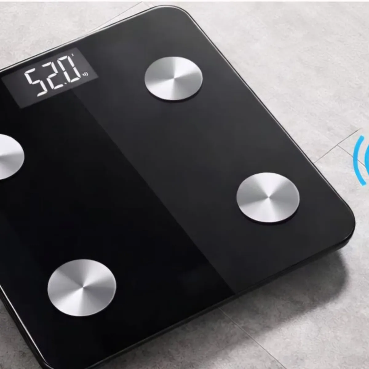 GENERAL - Balanza Digital Inteligente Bluetooth con App  Control de Peso Grasa Corporal y BMI