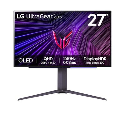 Lg Monitor Gaming Oled Ultragear™ De 27 - Hdr400 True Black