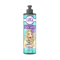 GOTA DOURADA - Acondicionador Matizador 3D Platinado 300 ml