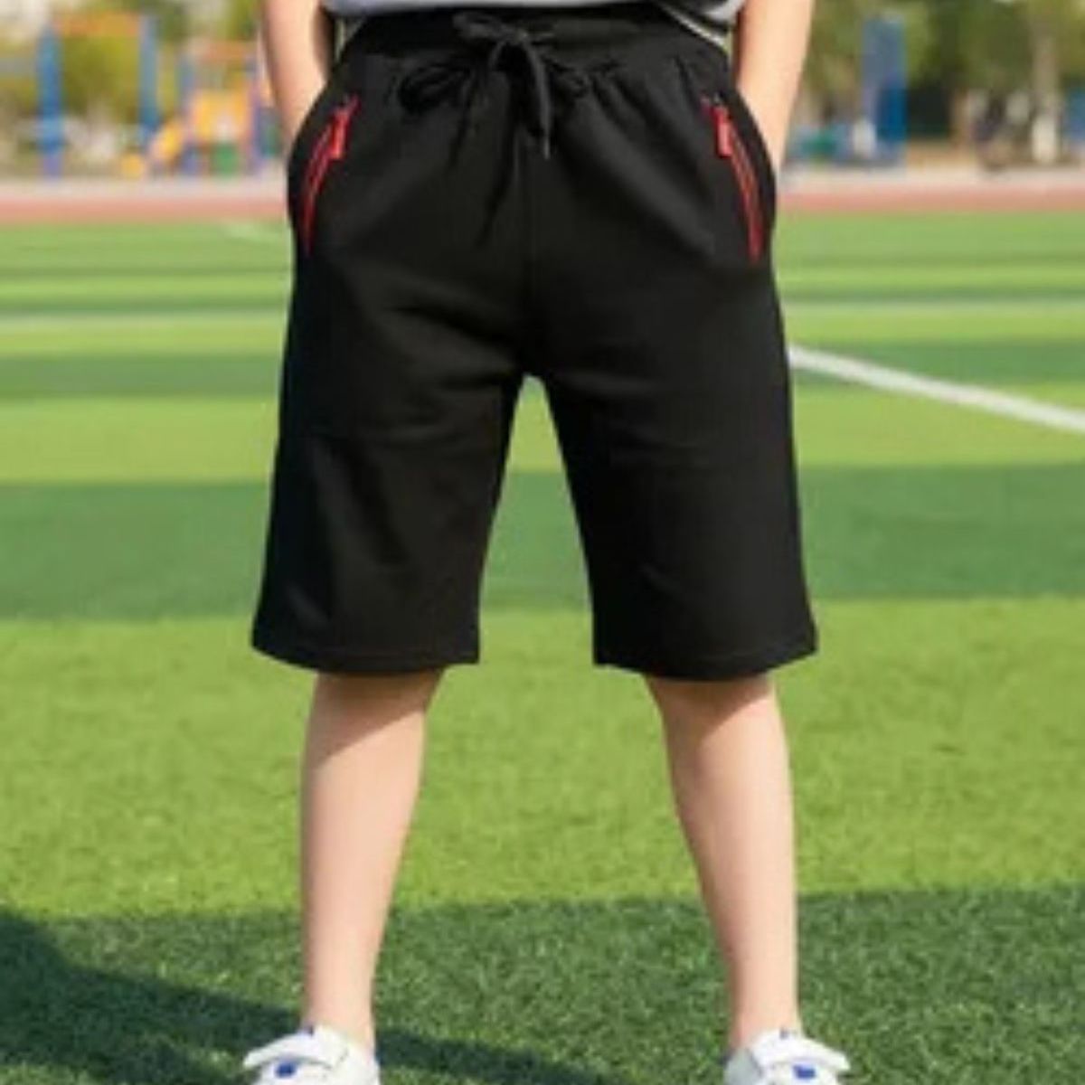 LOOK SHOP - Pack 3 Short Algodón Deportivo Niños Bolsillos 753