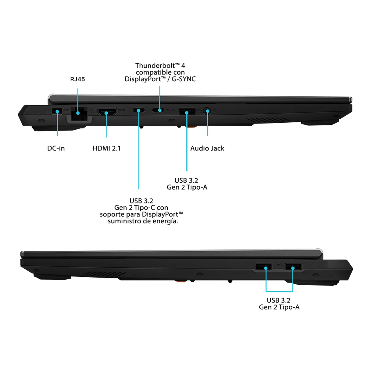 ASUS - Notebook ASUS TUF Gaming F16 Intel Core i5 32GB RAM 1TB SSD RTX 5050 16"