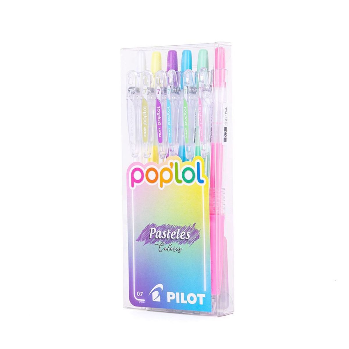 PILOT - Pop'lol Gel Pastel 6 Colores