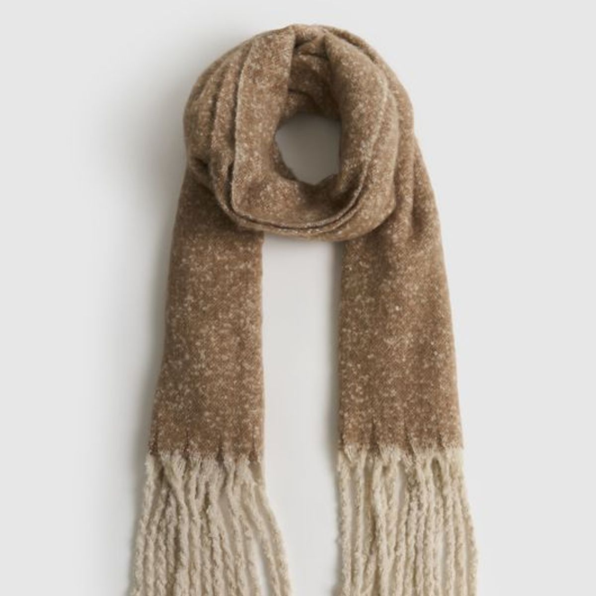 LOUNGE - Maxi Bufanda Flecos Alto Invierno LOUNGE