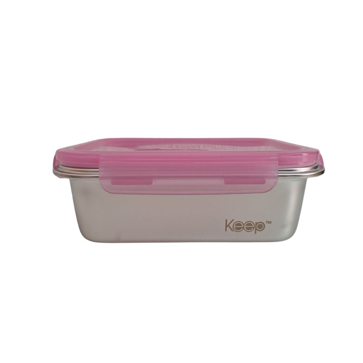 KEEP - Hermético Metálico 1300ml Keep Rosa Claro