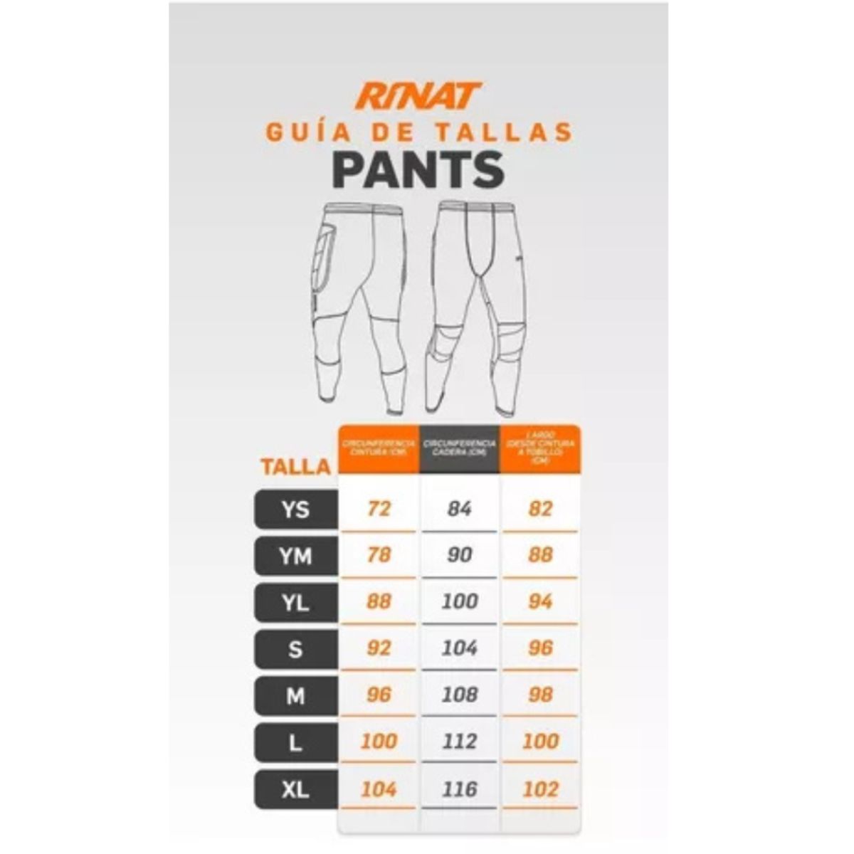 RINNAI - Pantalón Moya  Rinat de Arquero Acolchado en Muslos y Rodillas
