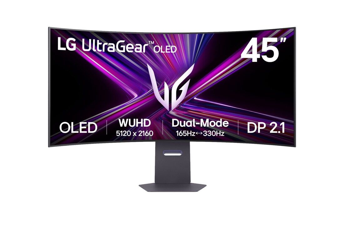 Monitor gaming LG UltraGear™ OLED de 45 pulgadas modo dual 5K2K 45GX950A-B