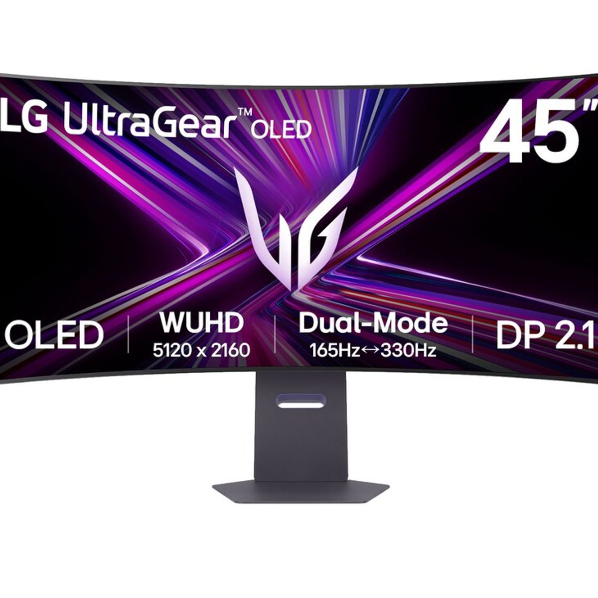 LG - Monitor gaming LG UltraGear™ OLED de 45 pulgadas modo dual 5K2K 45GX950A-B