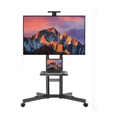 GENERICO - Soporte De Piso Para Tv Con Ruedas 32-65 Base Profesional