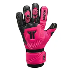 GENERICO - T9 - GUANTES DE ARQUERO PROFESIONAL RADON NM FUXIA LÁTEX NATURAL 3MM