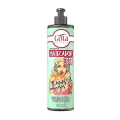 GOTA DOURADA - Acondicionador Matizador Rubio Ceniza 3D 300 ml
