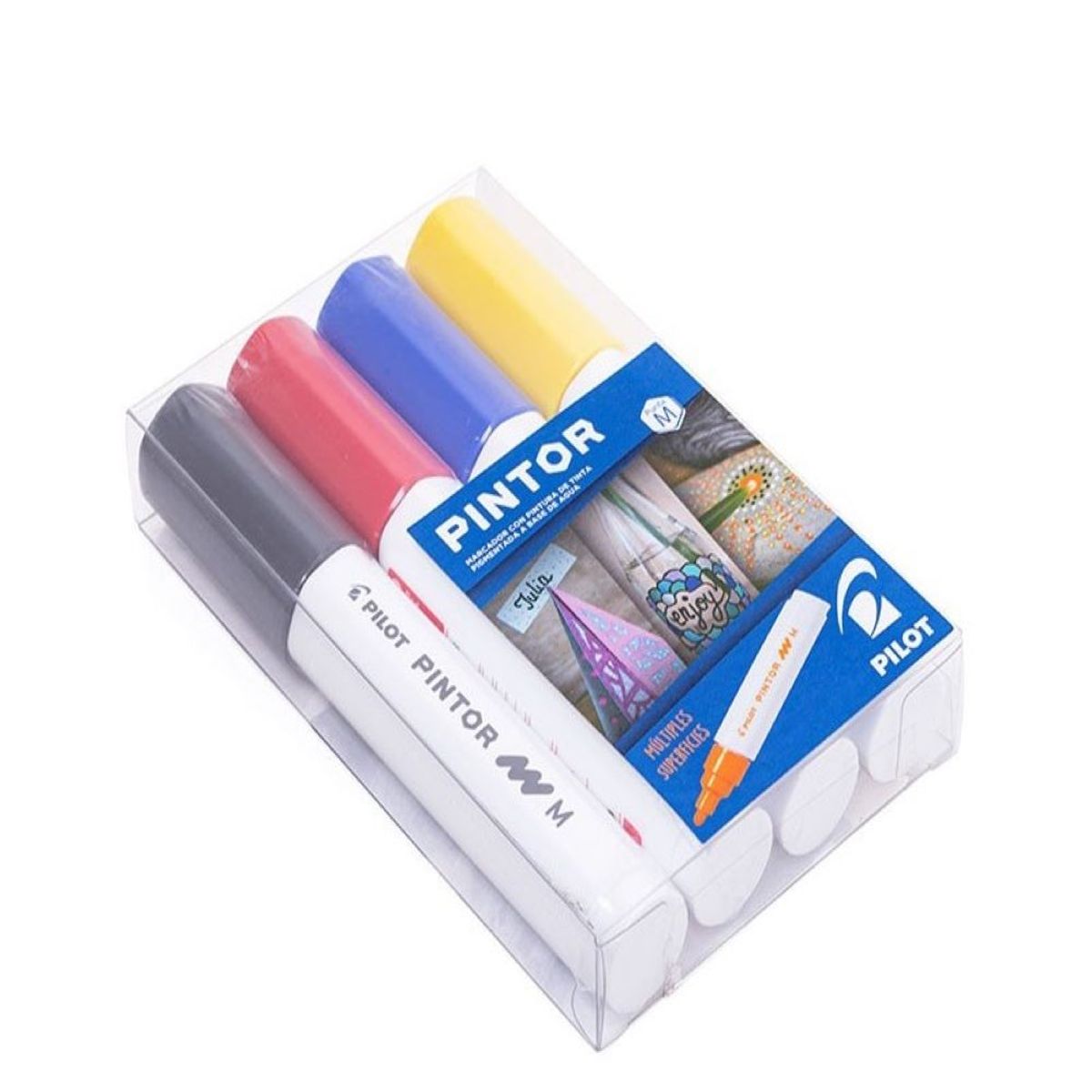 PILOT - Pintor Set Punta Media 4 un.