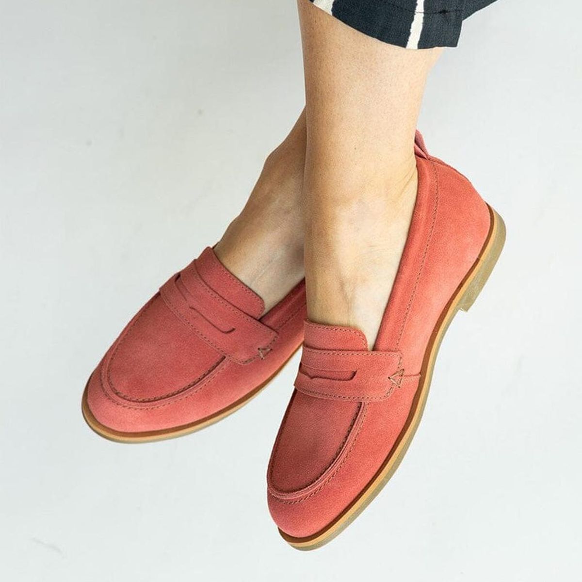 GIANI DAFIRENZE - Mocasin Mujer / Coligue Rosado