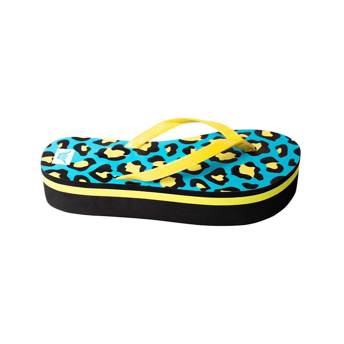 HANG LOOSE - Sandalias Hawaianas Mujer con Plataforma Azul Hang Loose