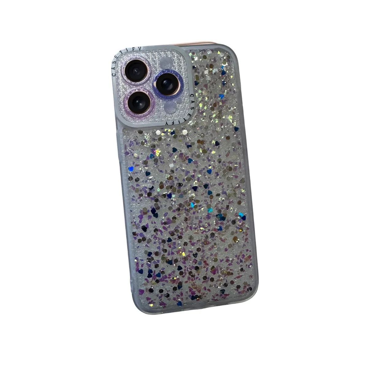 GENERICO - Carcasa Con Brillitos Para IPhone 15 Pro Max