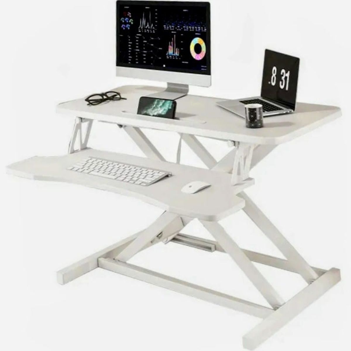 GENERICO - Convertidor De Escritorio Para Laptop Estación De Pie 80Cm