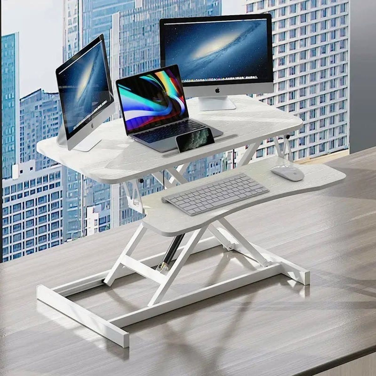 GENERICO - Convertidor De Escritorio Para Laptop Estación De Pie 80Cm