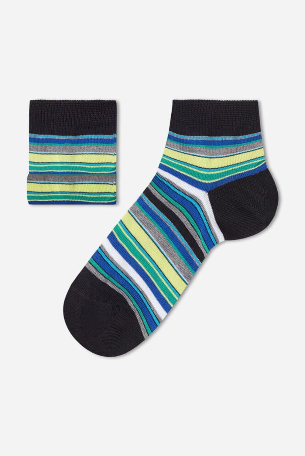 CALZEDONIA - Calcetines Cortos Con Estampados Geométricos Para Niños