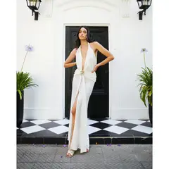 MI PLACARD - Vestido Largo de Novia Alba Blanco