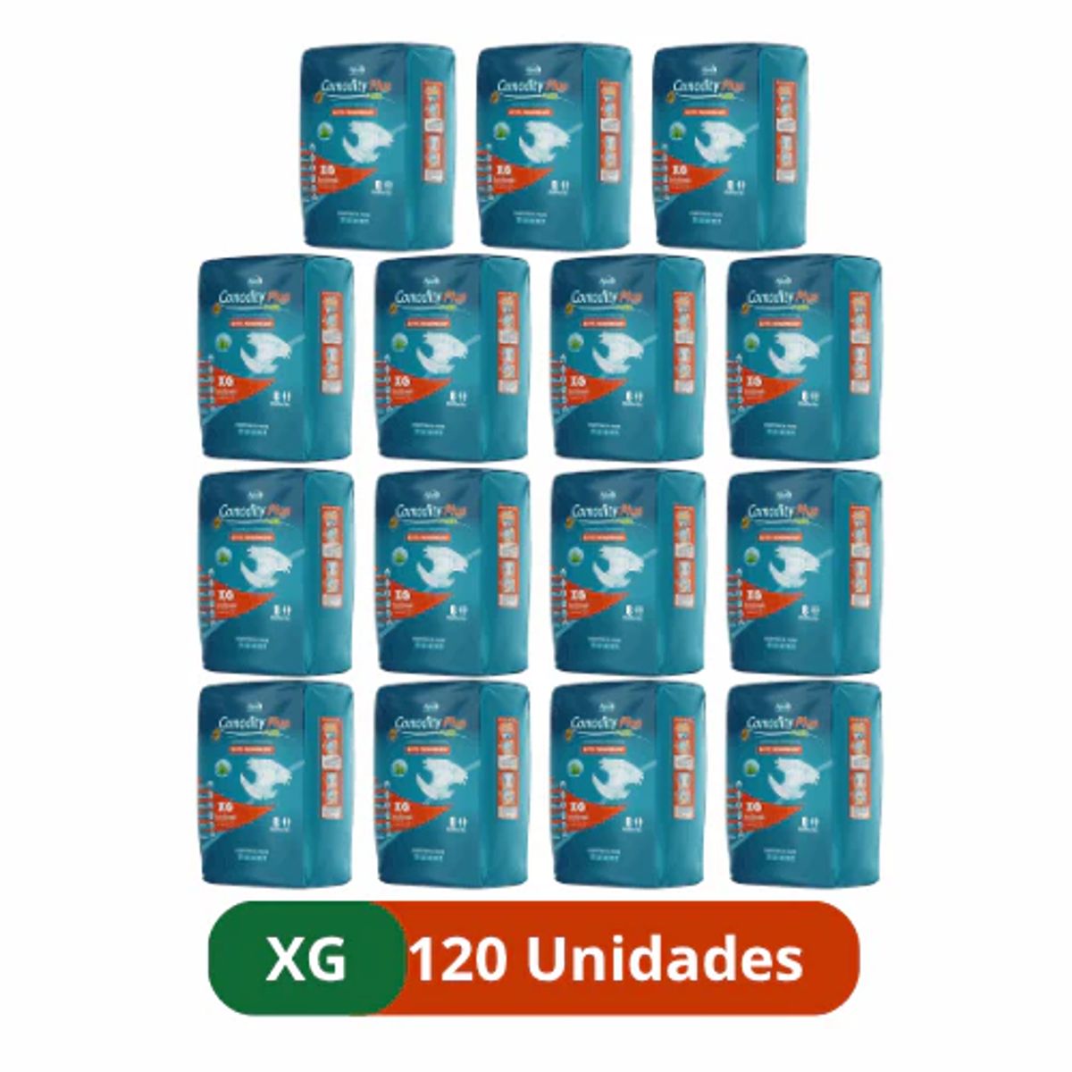 GENERICO - Pañales para Adulto Comodity Plus  Talla XG  120 Unidades