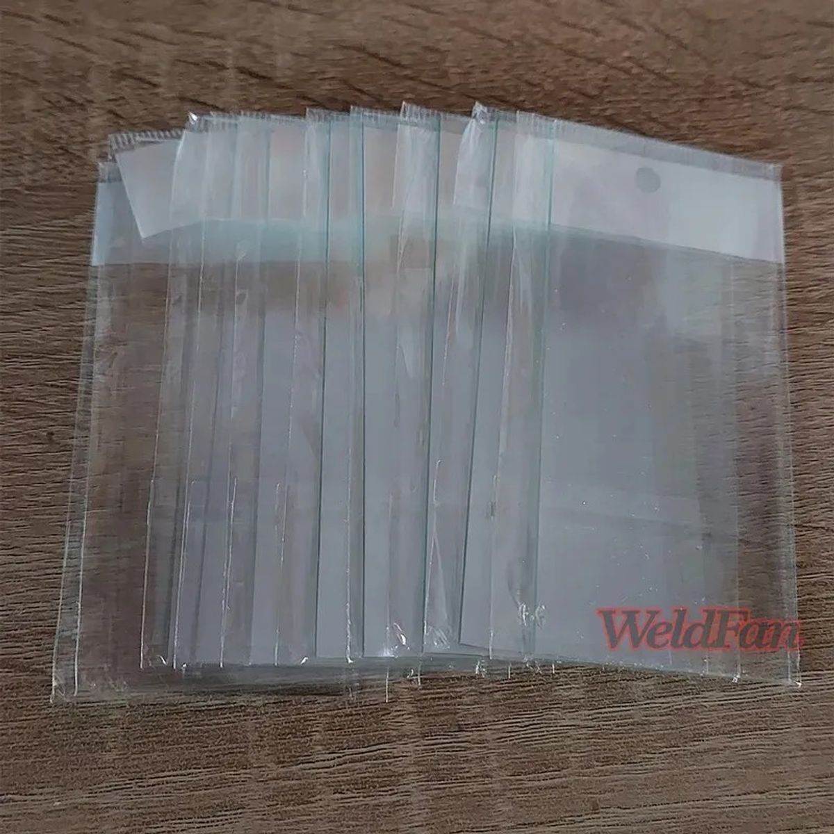 GENERICO - Vidrios Transparentes para Máscara de Soldar x150u
