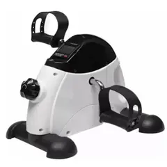 GENERICO - Mini Bicicleta Estatica Pedalera fija Con Pantalla LCD Portatil Diseño compacto Ejercicio en casa Trabajo