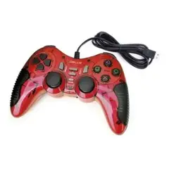 DBLUE - Control Joystick Usb Para Pc color Rojo